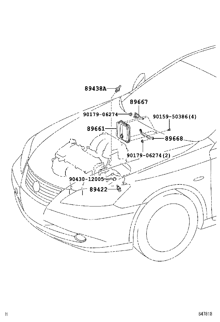  ES240 350 |  ELECTRONIC FUEL INJECTION SYSTEM