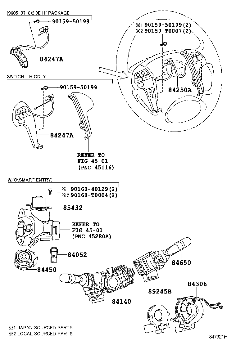  CAMRY HYBRID ASIA |  SWITCH RELAY COMPUTER