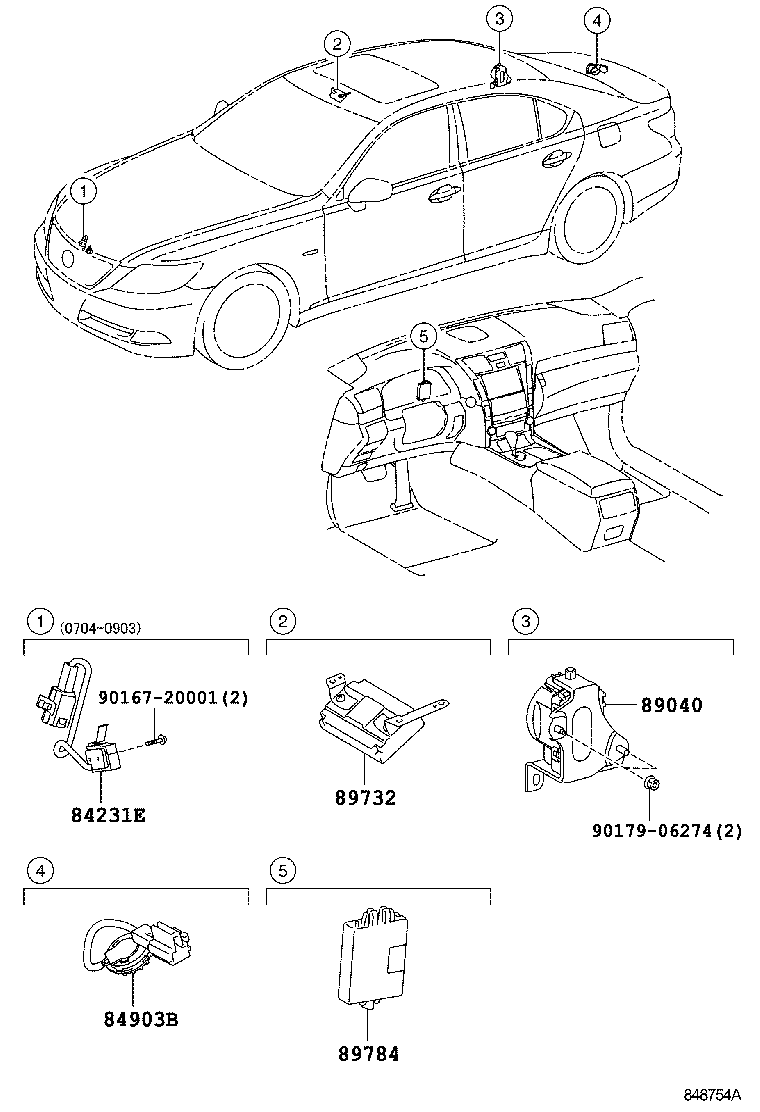  LS600H 600HL |  ANTI THEFT DEVICE