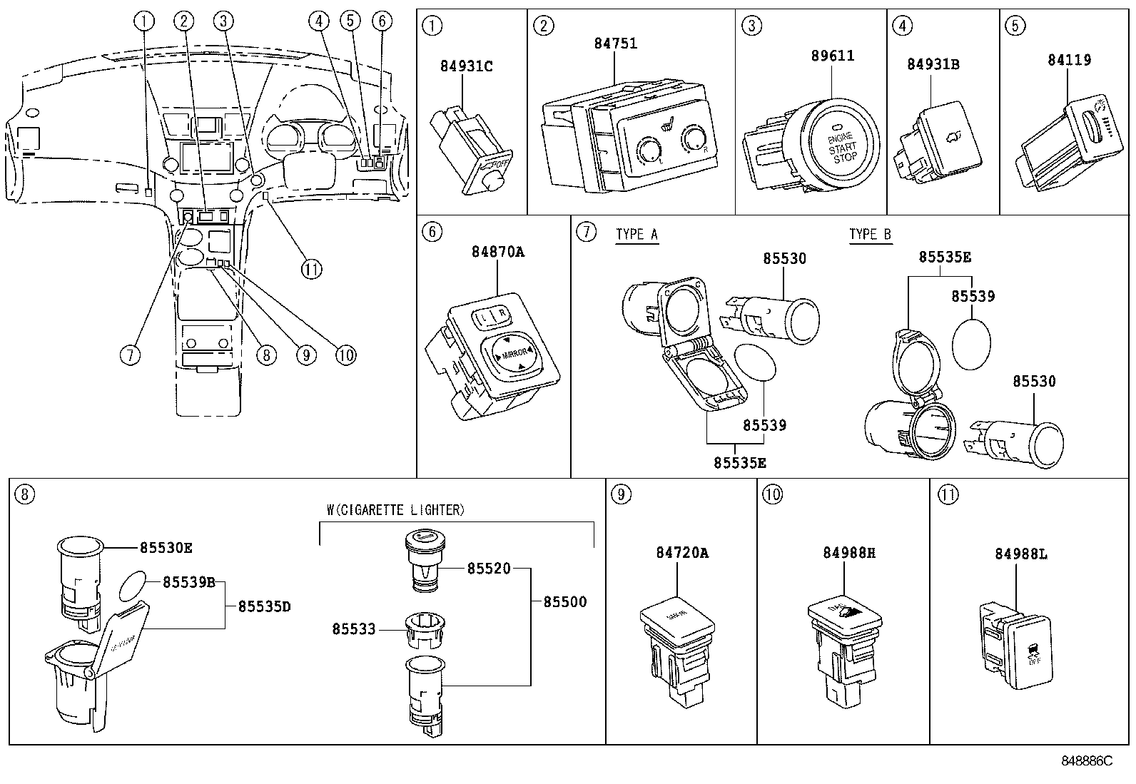  HIGHLANDER KLUGER |  SWITCH RELAY COMPUTER