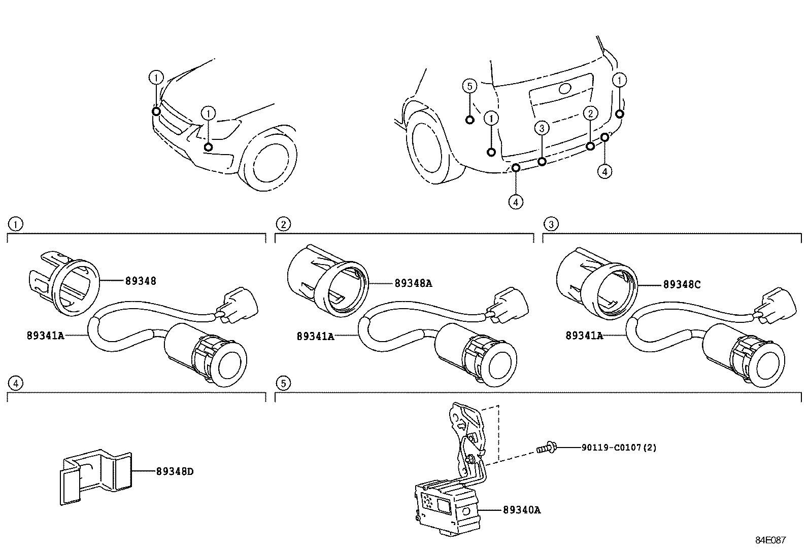  RAV4 CHINA |  CLEARANCE BACK SONAR