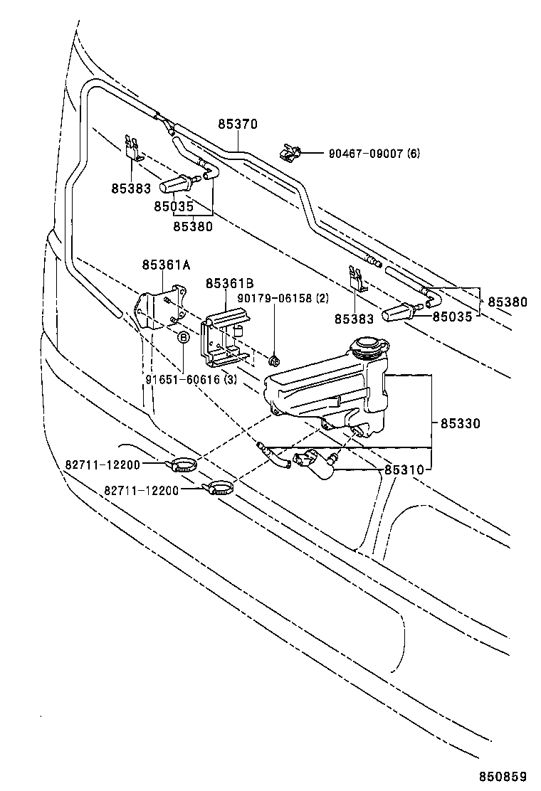  COASTER CHINA |  WINDSHIELD WASHER