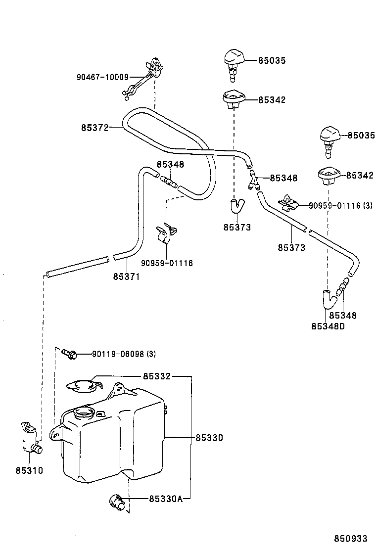  LAND CRUISER 70 |  WINDSHIELD WASHER