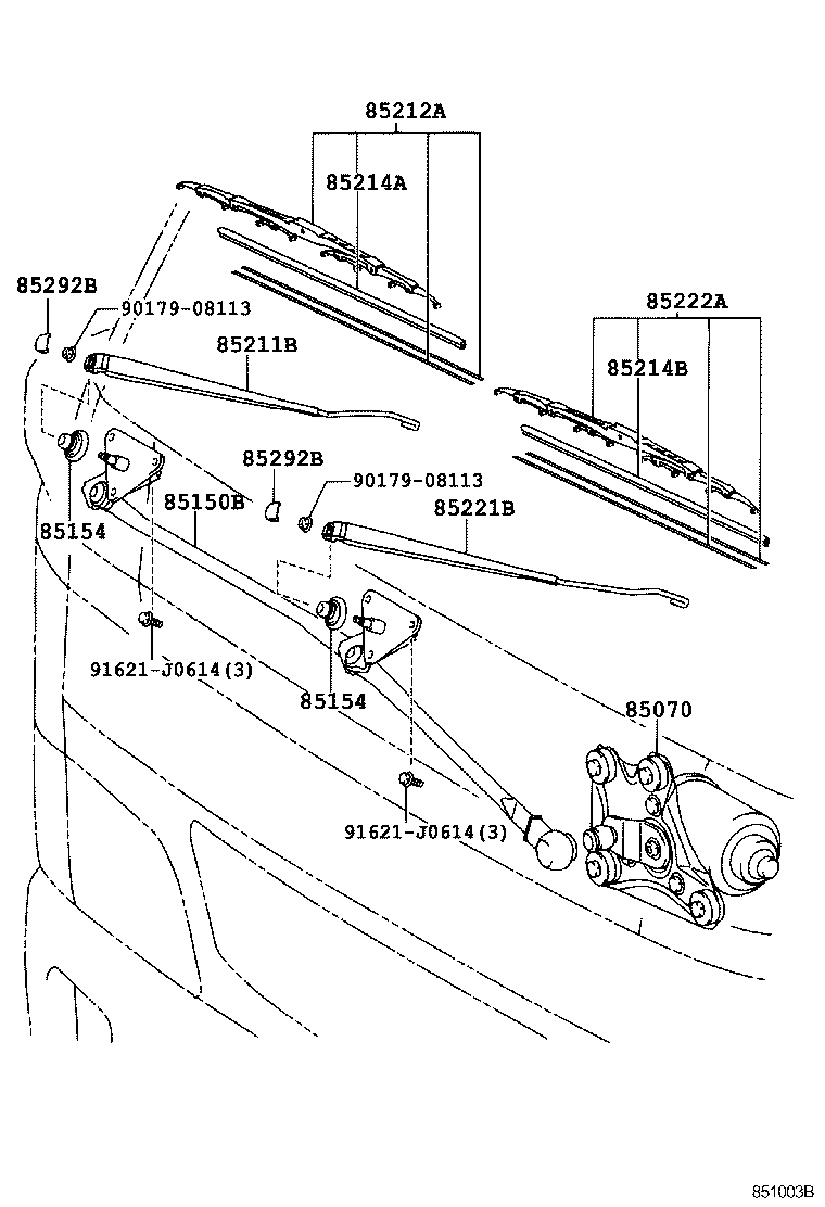  DYNA |  WINDSHIELD WIPER