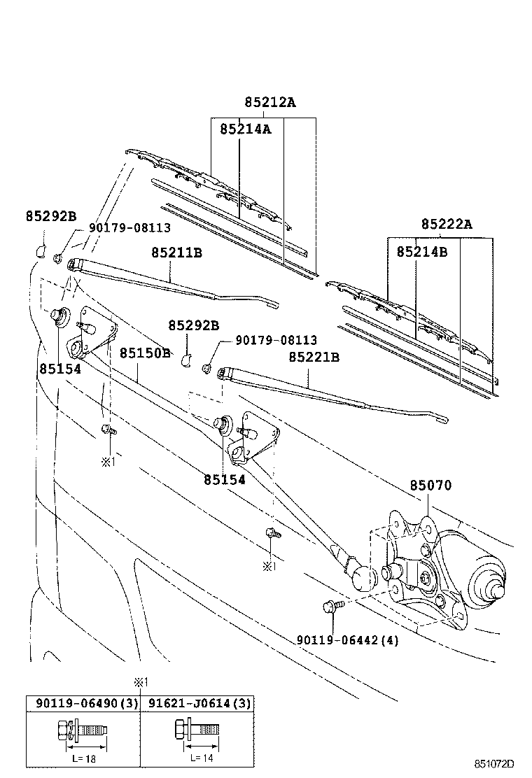  DYNA |  WINDSHIELD WIPER