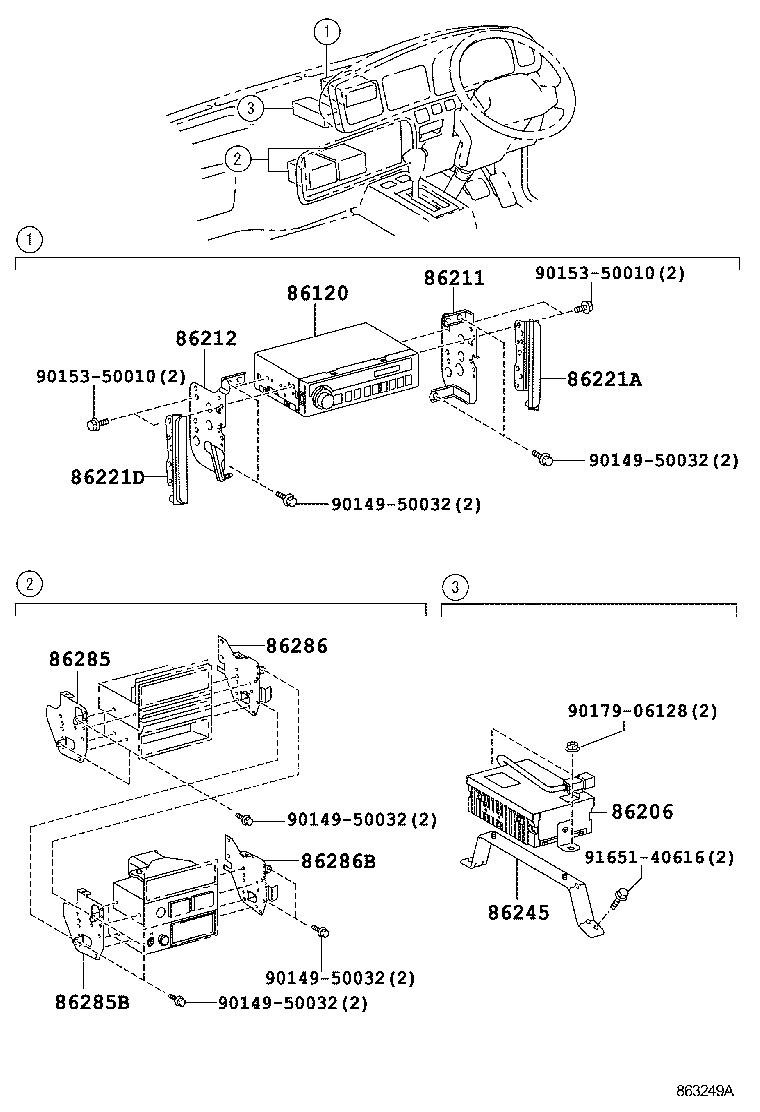  COASTER |  RADIO RECEIVER AMPLIFIER CONDENSER