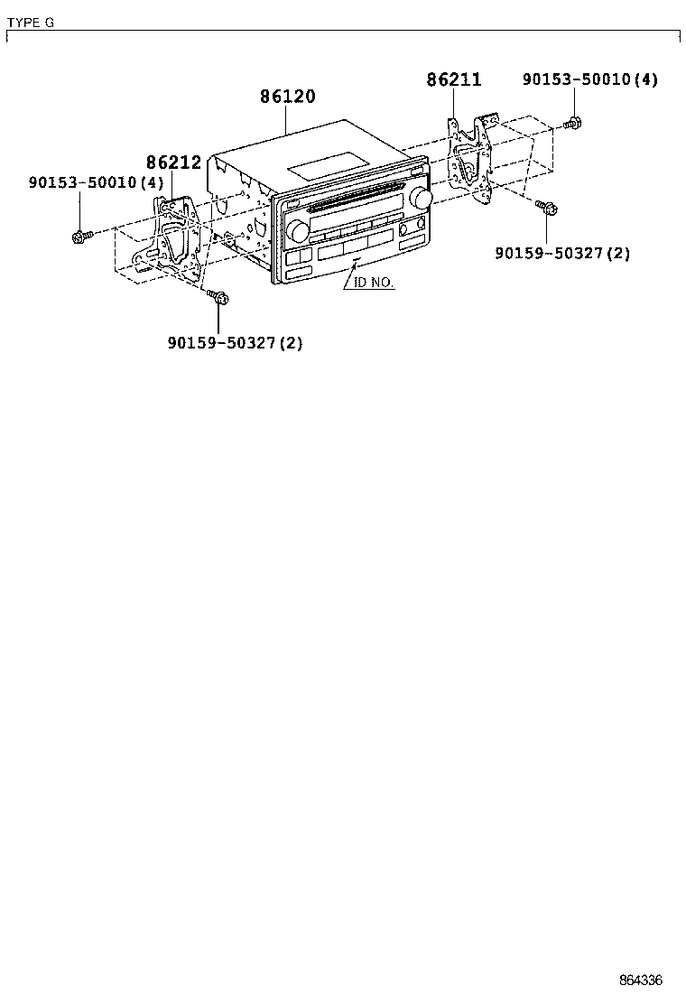  HIACE |  RADIO RECEIVER AMPLIFIER CONDENSER