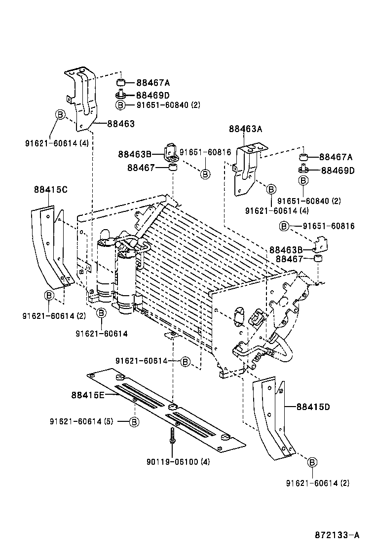  COASTER |  HEATING AIR CONDITIONING COOLER PIPING