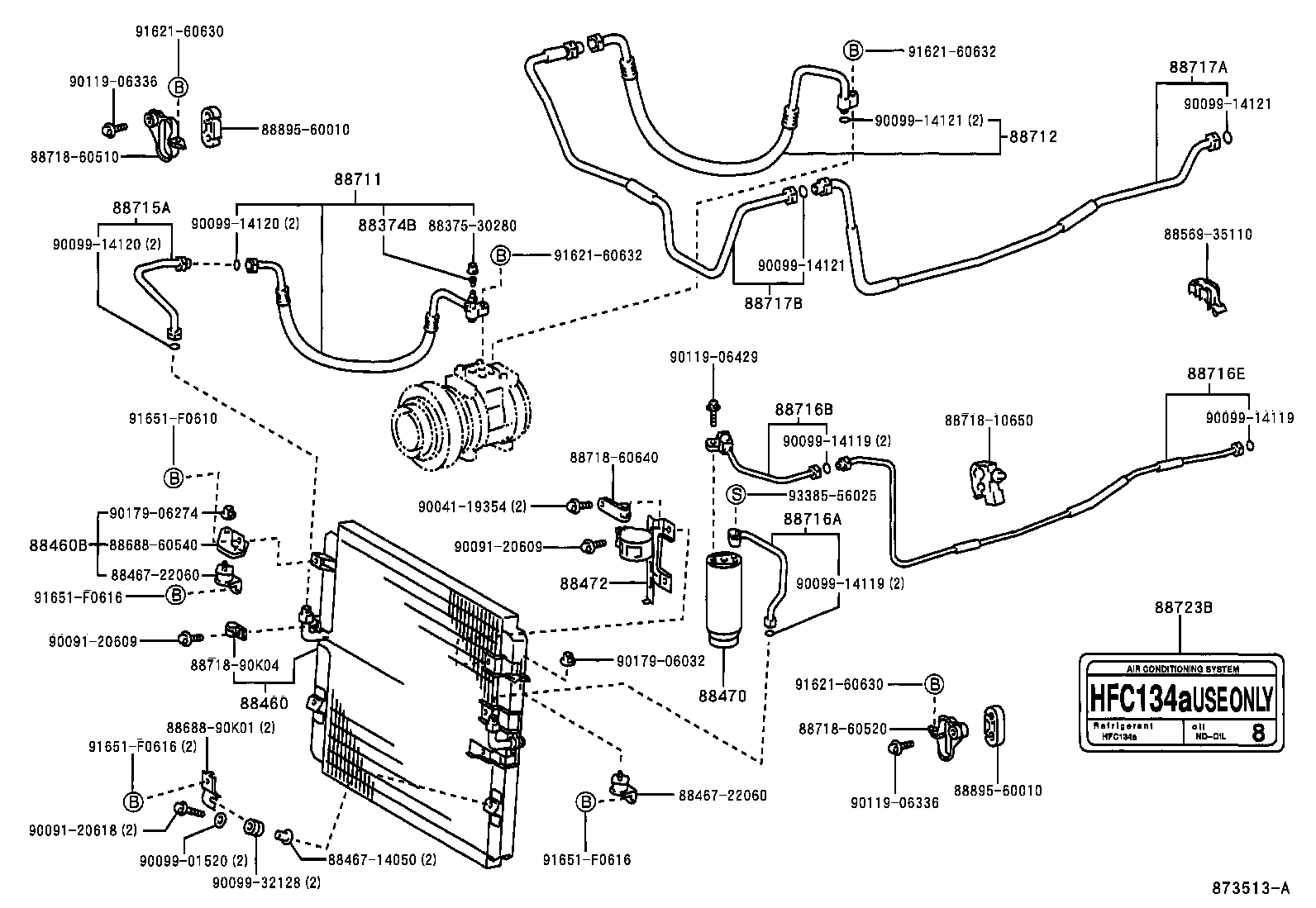  LAND CRUISER 70 |  HEATING AIR CONDITIONING COOLER PIPING