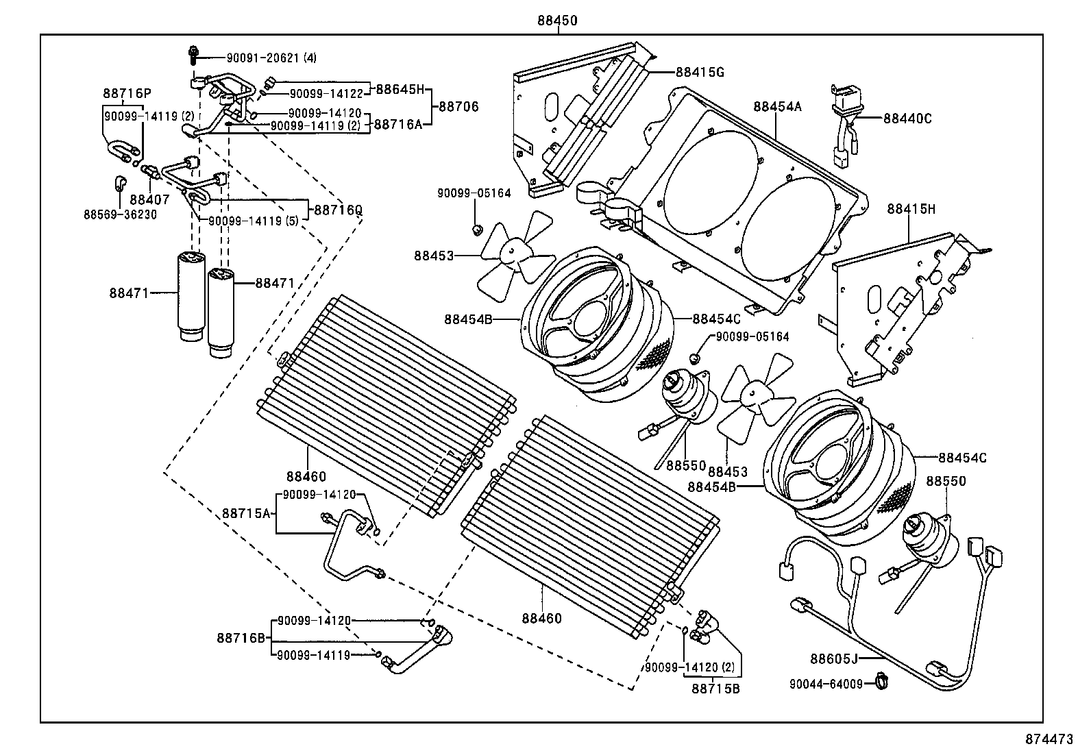  COASTER |  HEATING AIR CONDITIONING COOLER PIPING