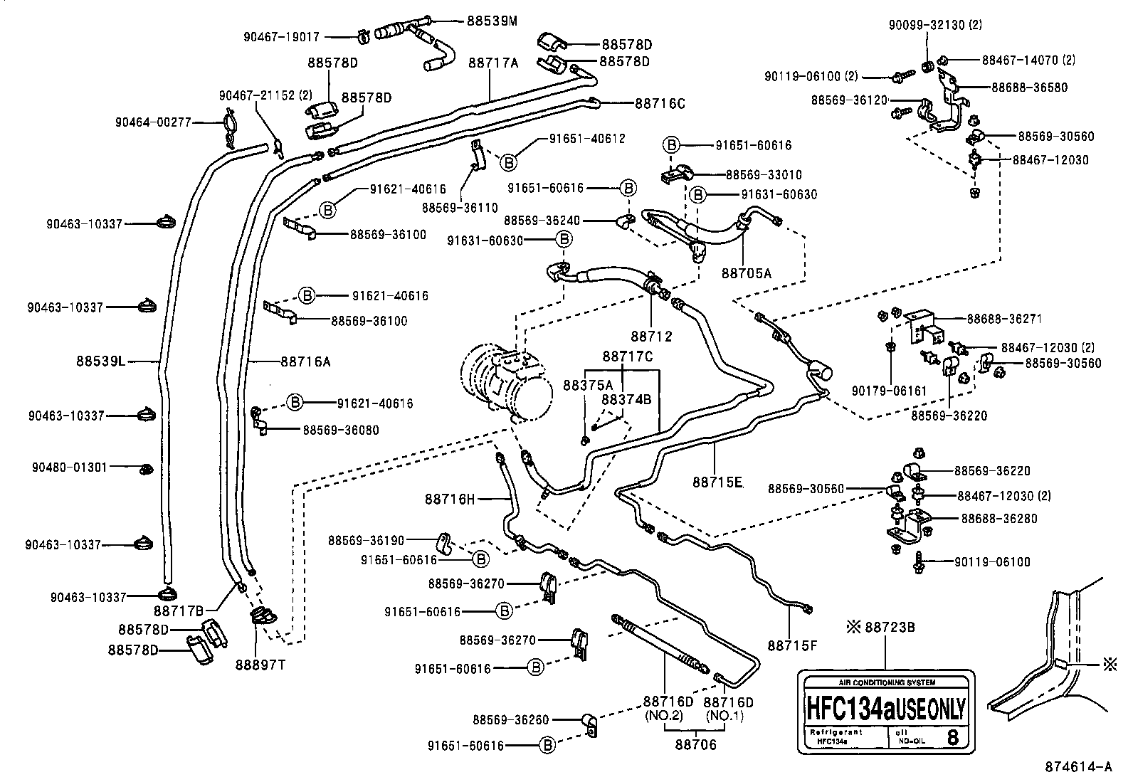  COASTER |  HEATING AIR CONDITIONING COOLER PIPING