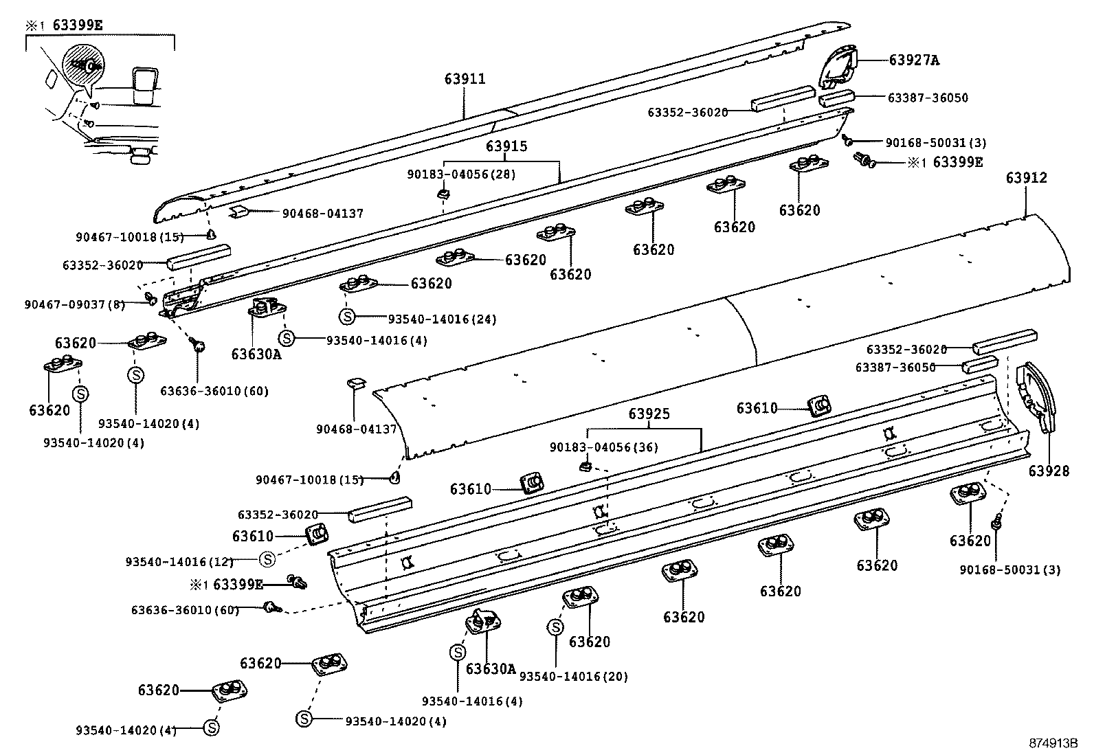  COASTER |  HEATING AIR CONDITIONING CONTROL AIR DUCT