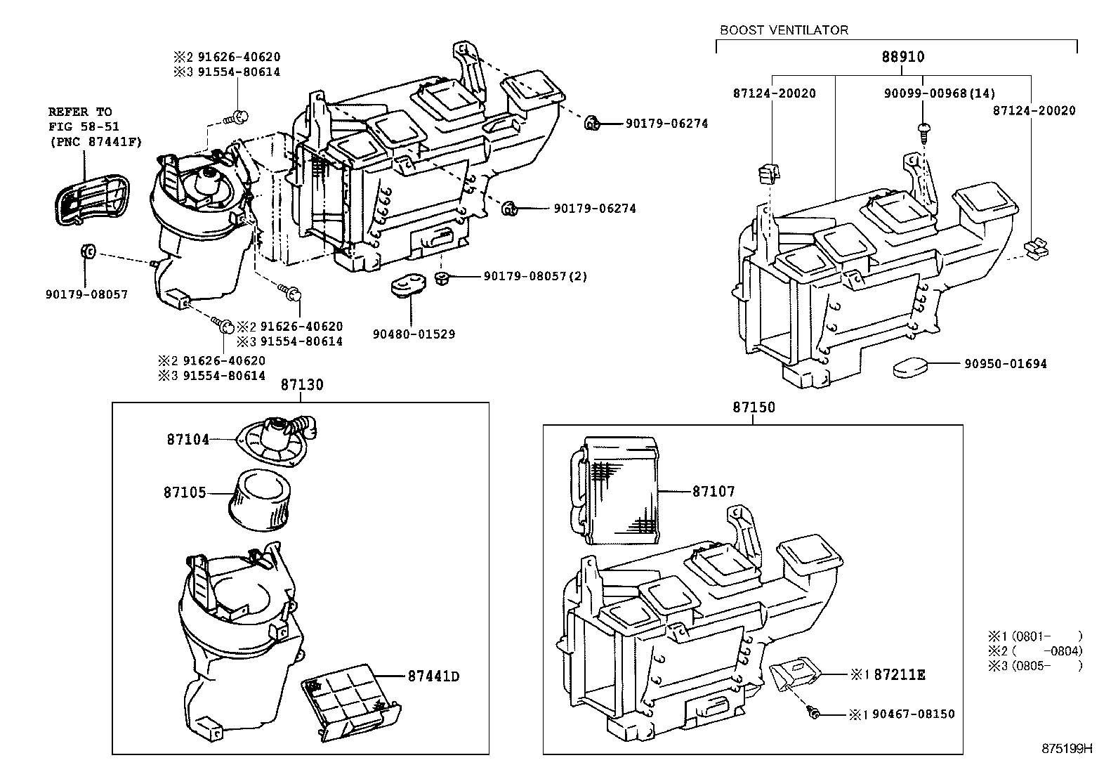  DYNA |  HEATING AIR CONDITIONING HEATER UNIT BLOWER