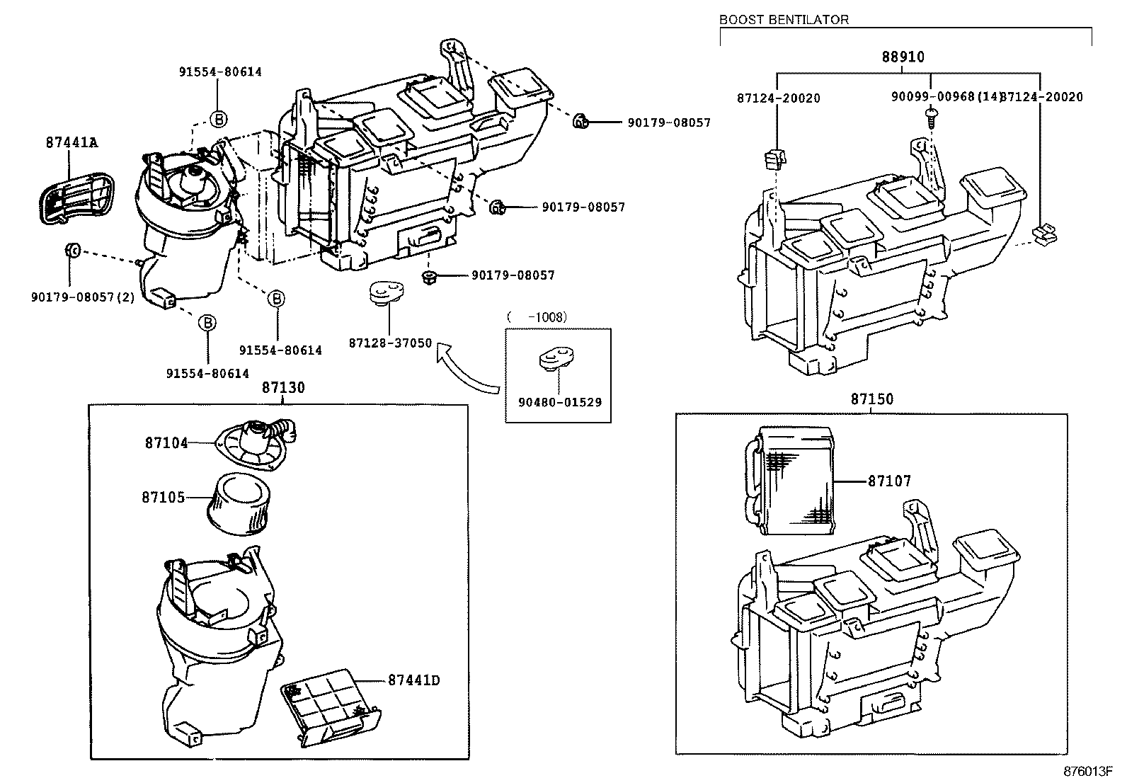  DYNA |  HEATING AIR CONDITIONING HEATER UNIT BLOWER