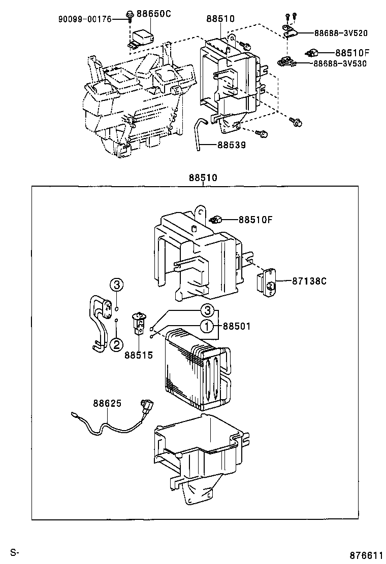  DYNA |  HEATING AIR CONDITIONING COOLER UNIT
