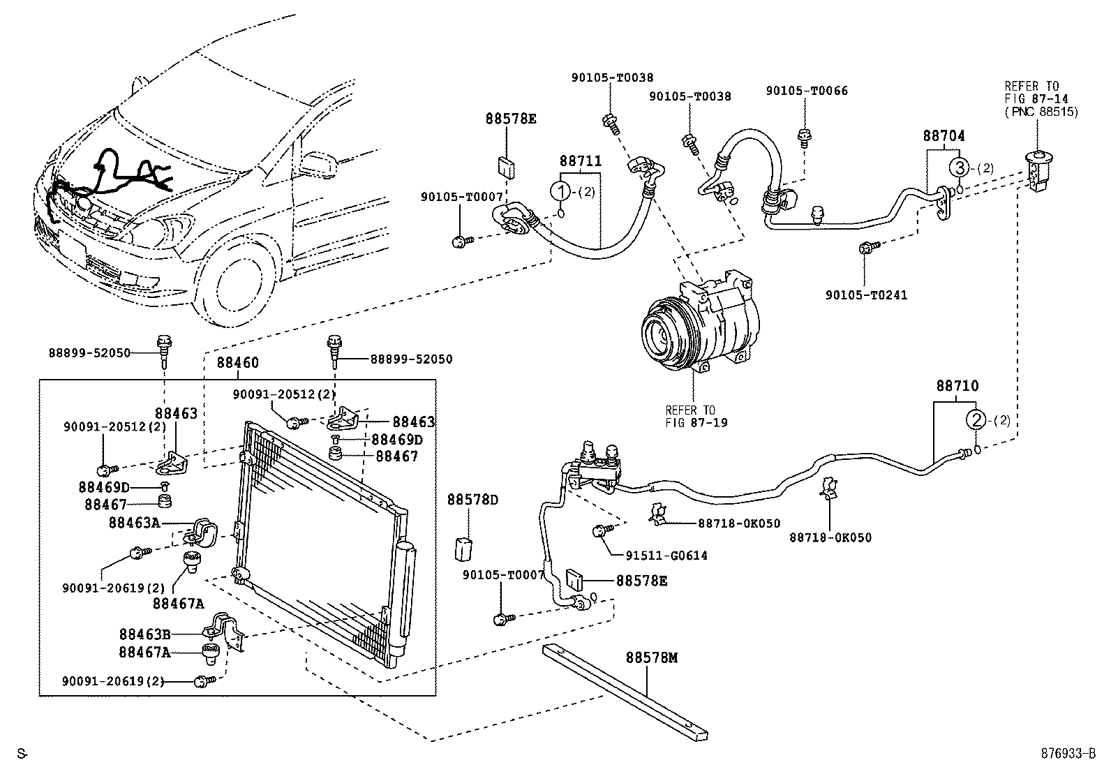 INNOVA KIJANG INNOVA |  HEATING AIR CONDITIONING COOLER PIPING