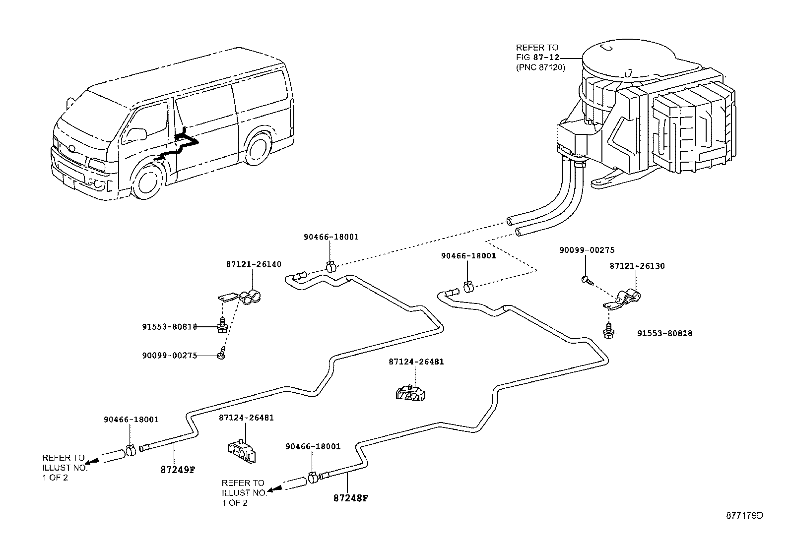  HIACE |  HEATING AIR CONDITIONING WATER PIPING