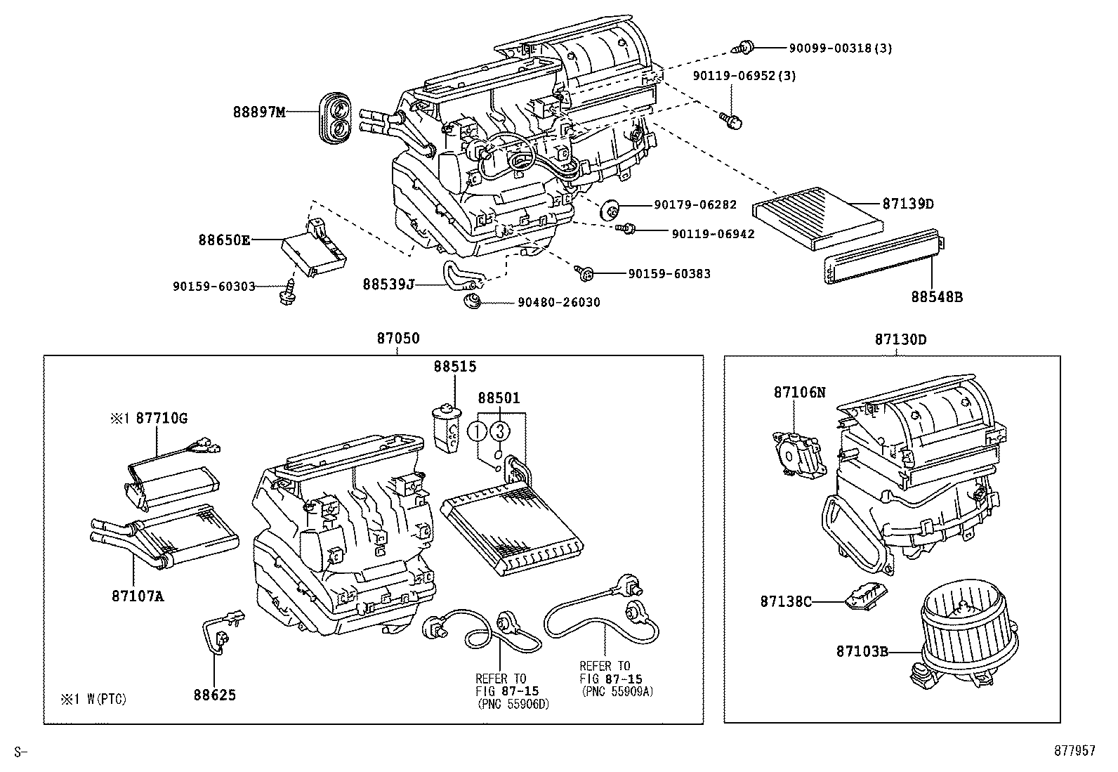  RAV4 |  HEATING AIR CONDITIONING COOLER UNIT