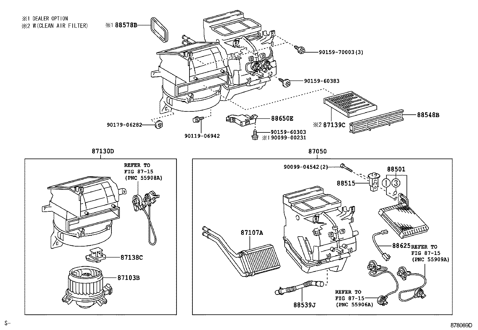  YARIS |  HEATING AIR CONDITIONING COOLER UNIT