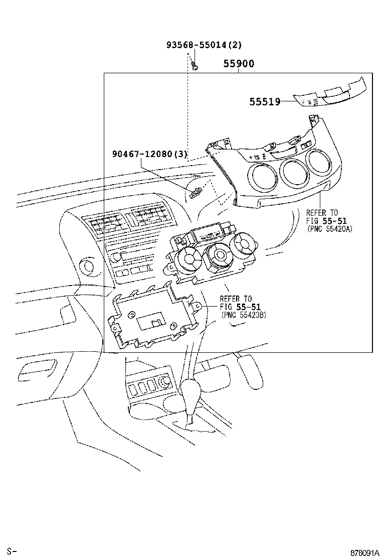  RAV4 |  HEATING AIR CONDITIONING CONTROL AIR DUCT