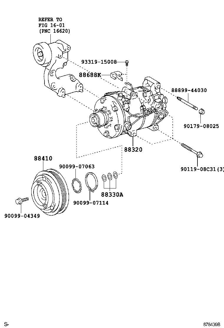  IS250 300 |  HEATING AIR CONDITIONING COMPRESSOR