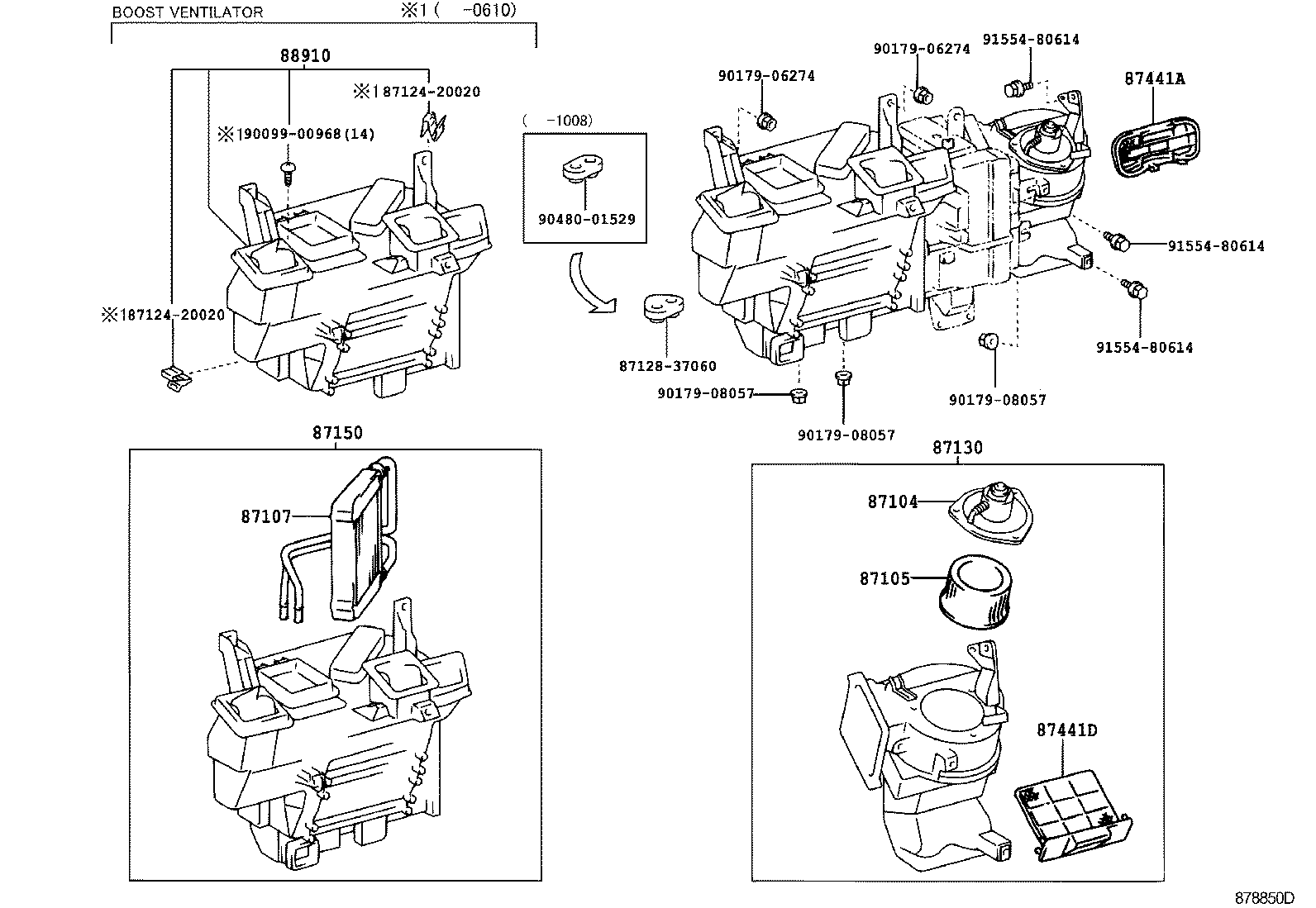  DYNA |  HEATING AIR CONDITIONING HEATER UNIT BLOWER