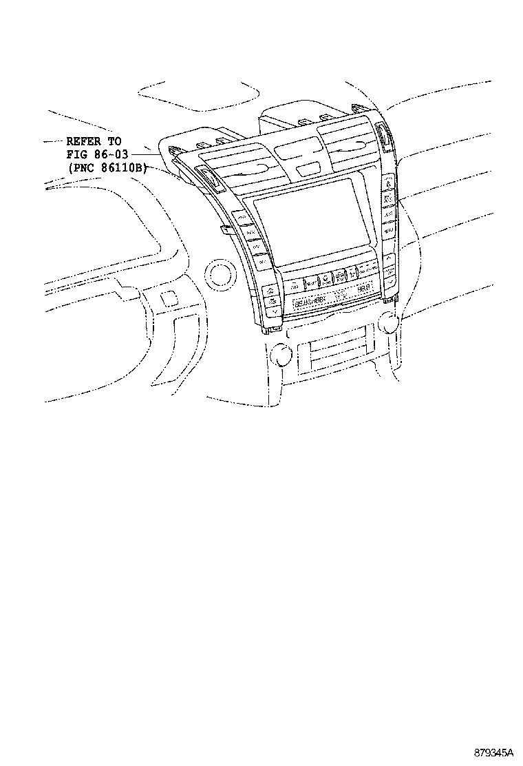  LS600H 600HL |  HEATING AIR CONDITIONING CONTROL AIR DUCT