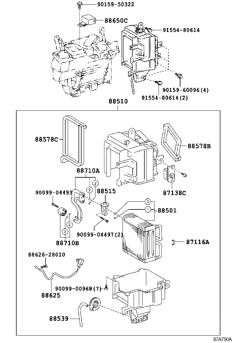  DYNA |  HEATING AIR CONDITIONING COOLER UNIT