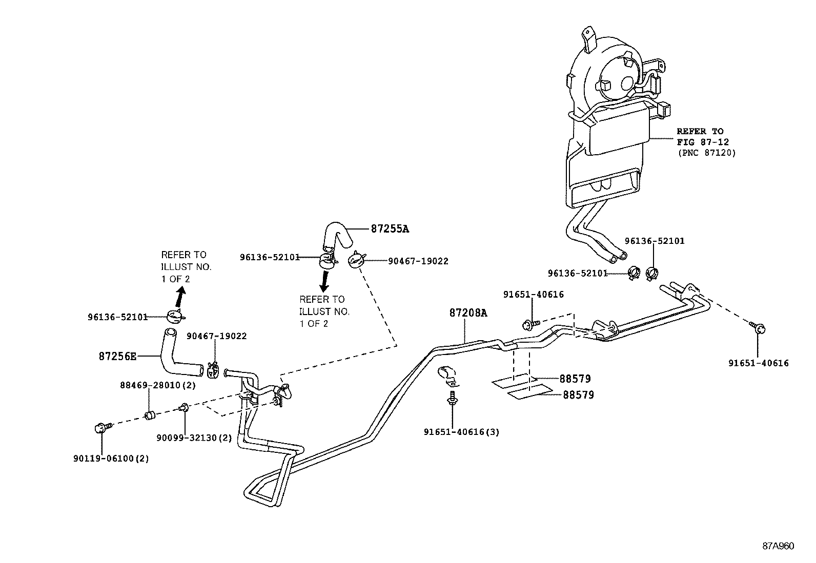  LAND CRUISER 70 |  HEATING AIR CONDITIONING WATER PIPING