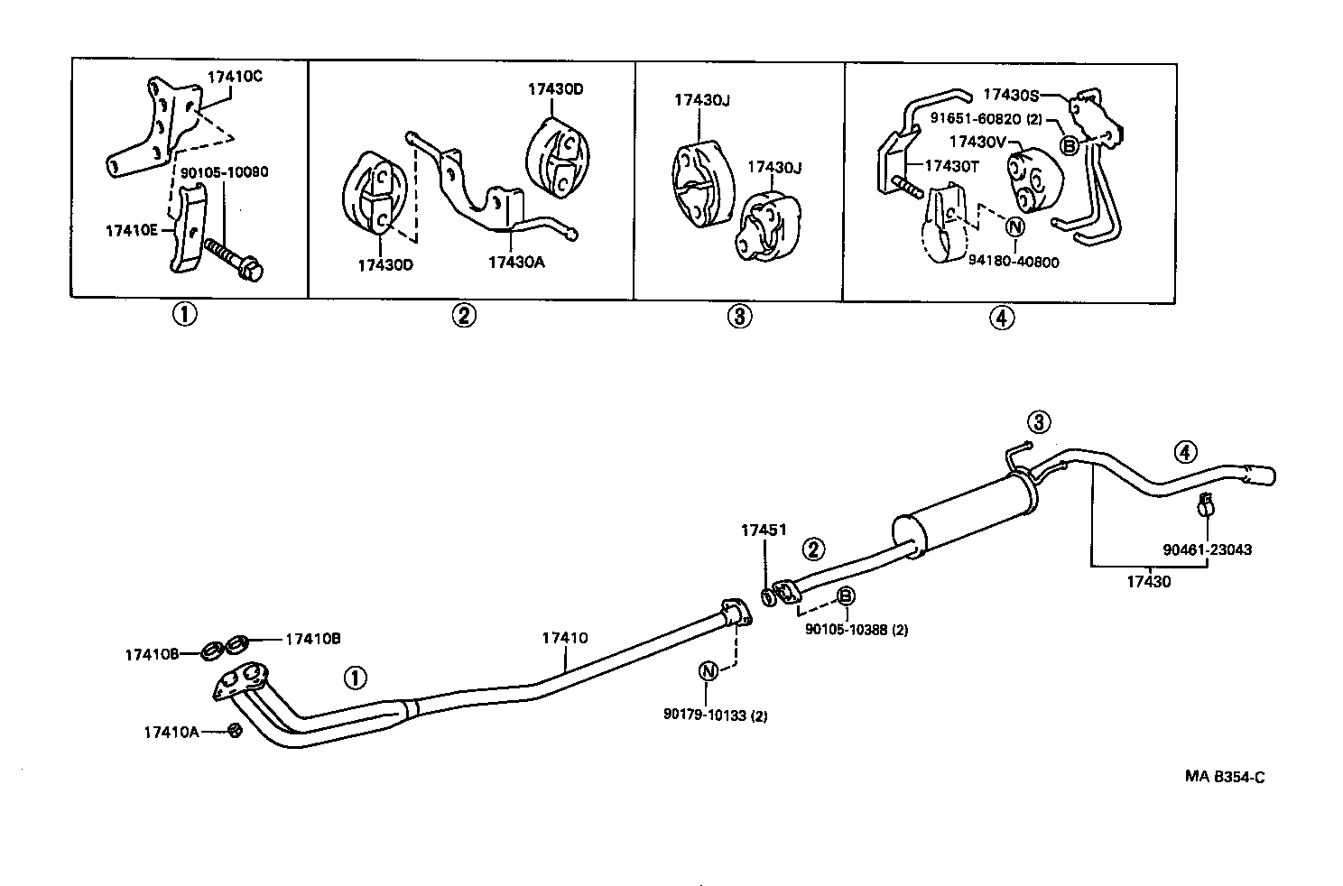 1990 toyota tercel exhaust system #3 1990 toyota tercel exhaust system #3