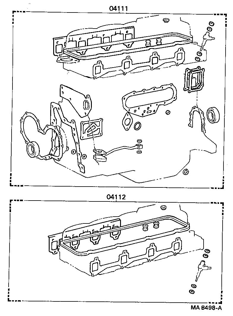  COASTER |  ENGINE OVERHAUL GASKET KIT