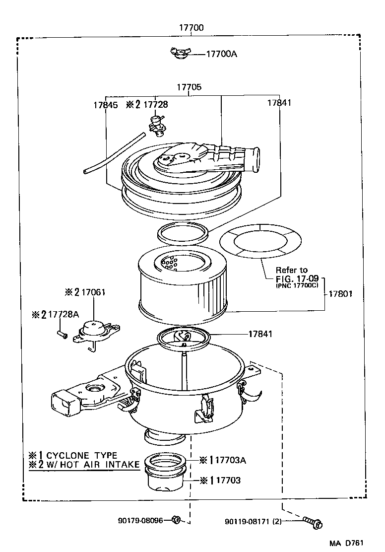  LAND CRUISER 70 |  AIR CLEANER