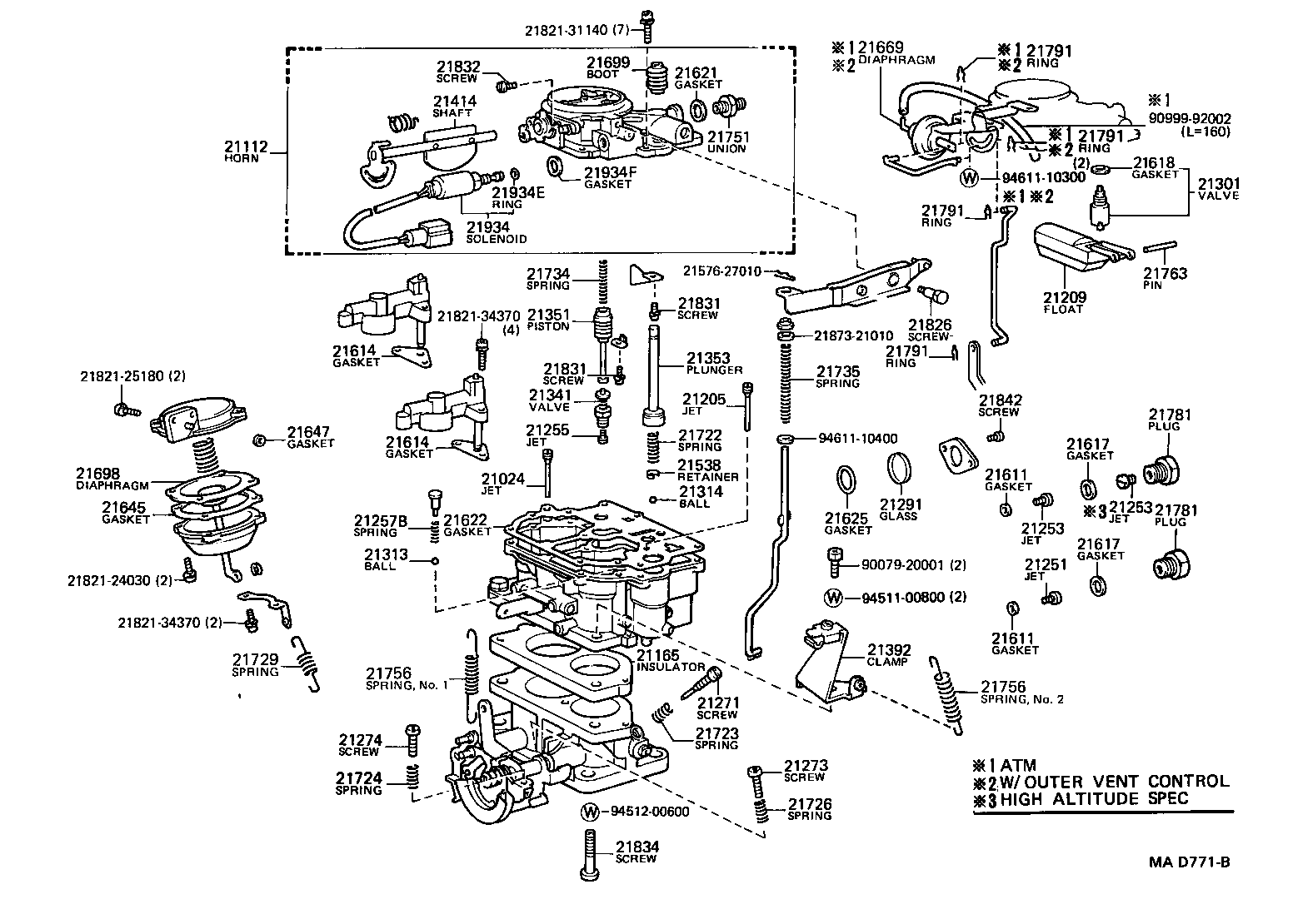  LAND CRUISER 70 |  CARBURETOR
