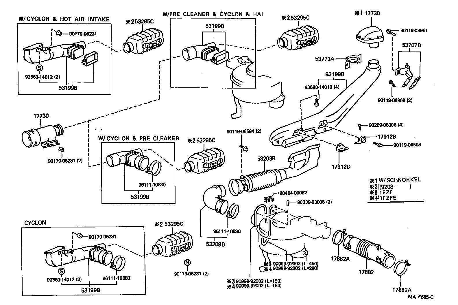  LAND CRUISER 80 |  AIR CLEANER