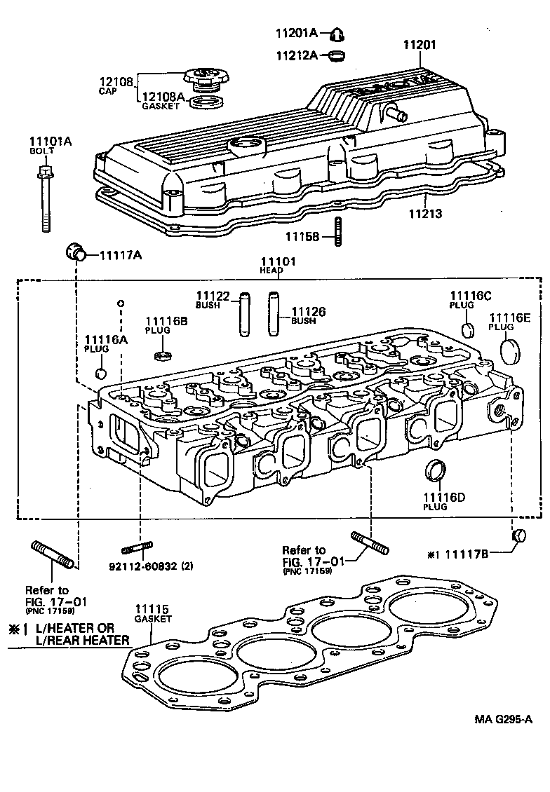  COASTER |  CYLINDER HEAD