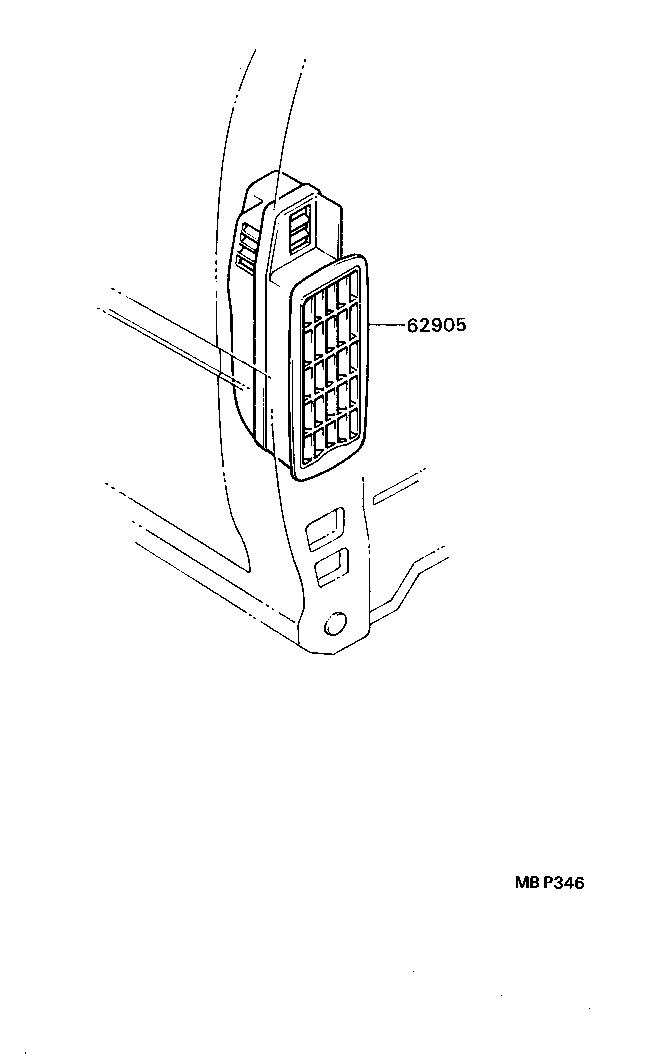  HILUX 4RUNNER |  REAR VENTILATOR ROOF VENTILATOR