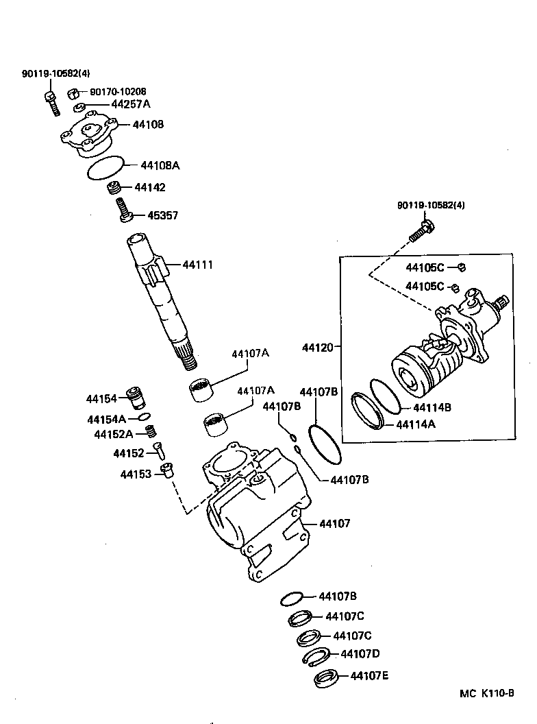  LAND CRUISER 80 |  FRONT STEERING GEAR LINK