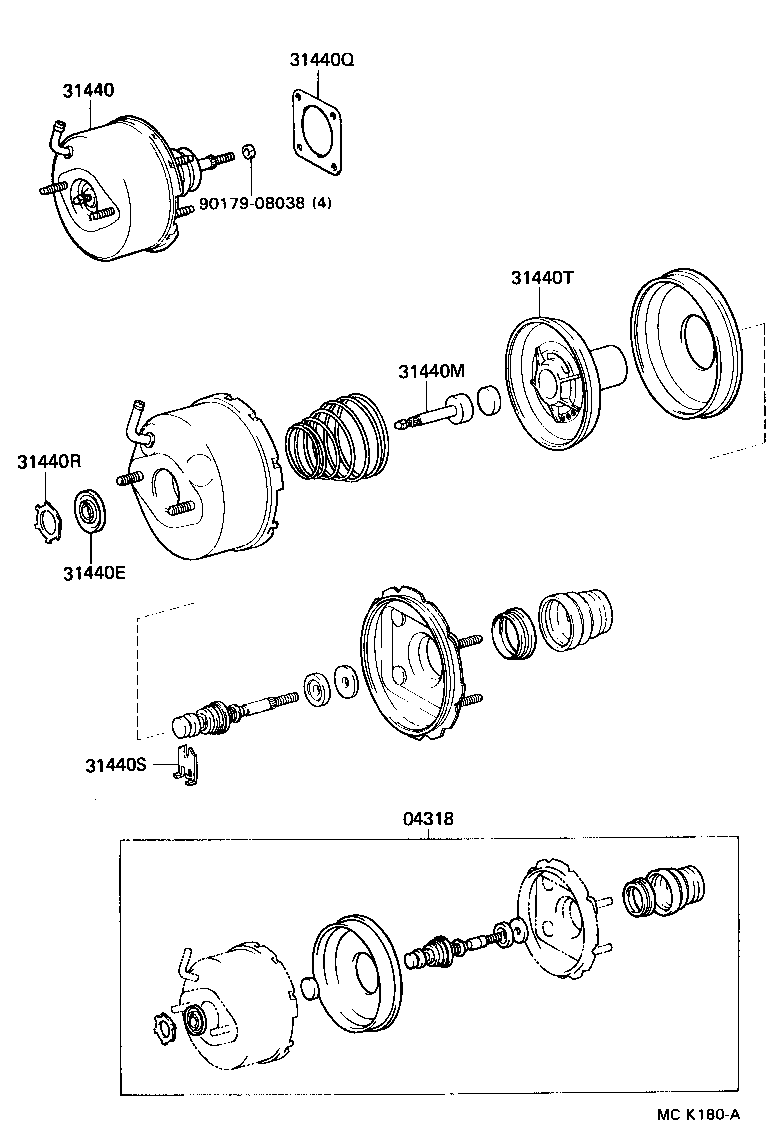  LAND CRUISER 80 |  CLUTCH BOOSTER