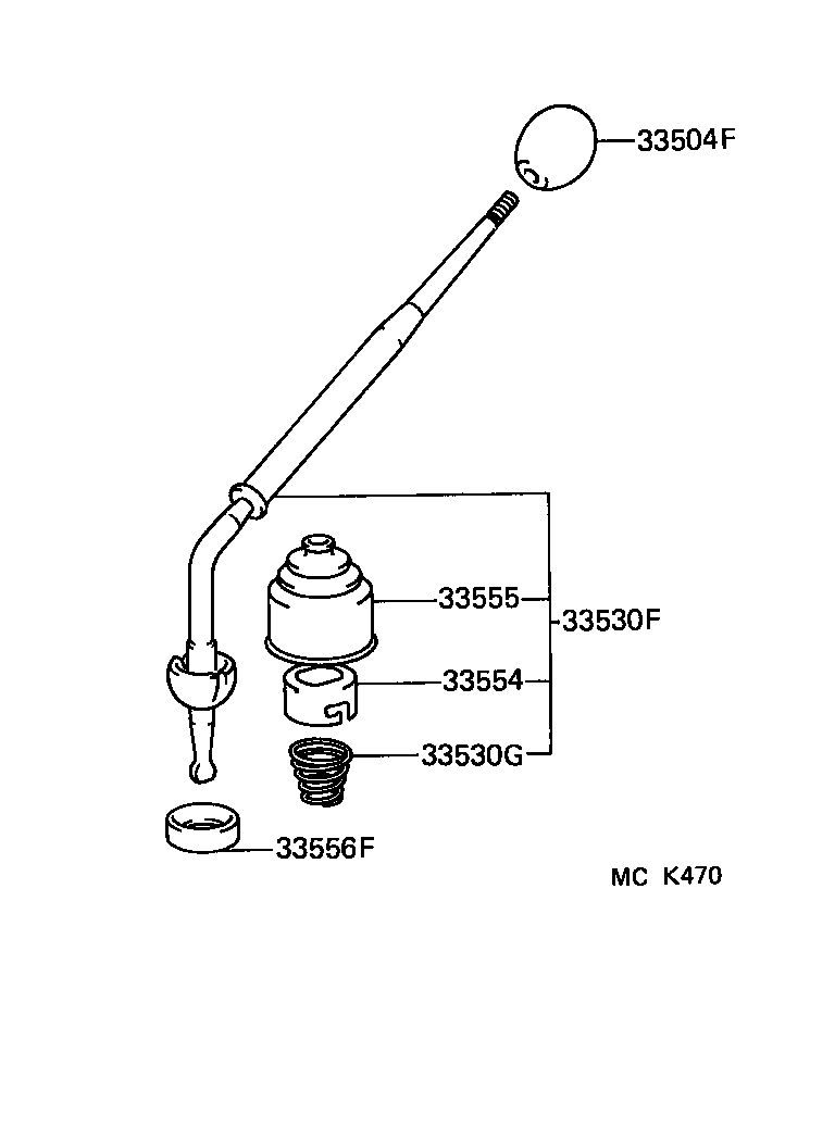  LAND CRUISER 70 |  SHIFT LEVER RETAINER