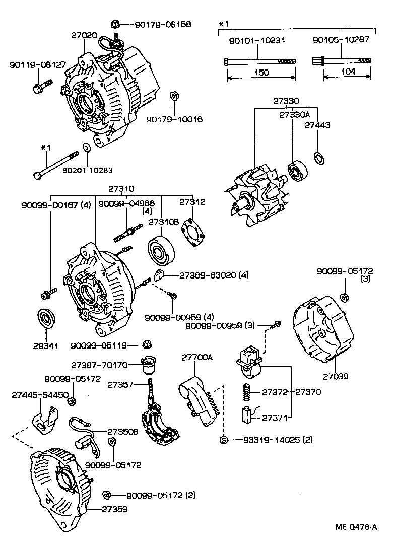  LAND CRUISER 70 |  ALTERNATOR