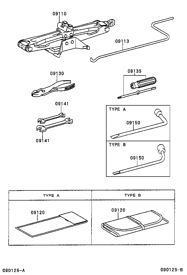  AVALON |  STANDARD TOOL