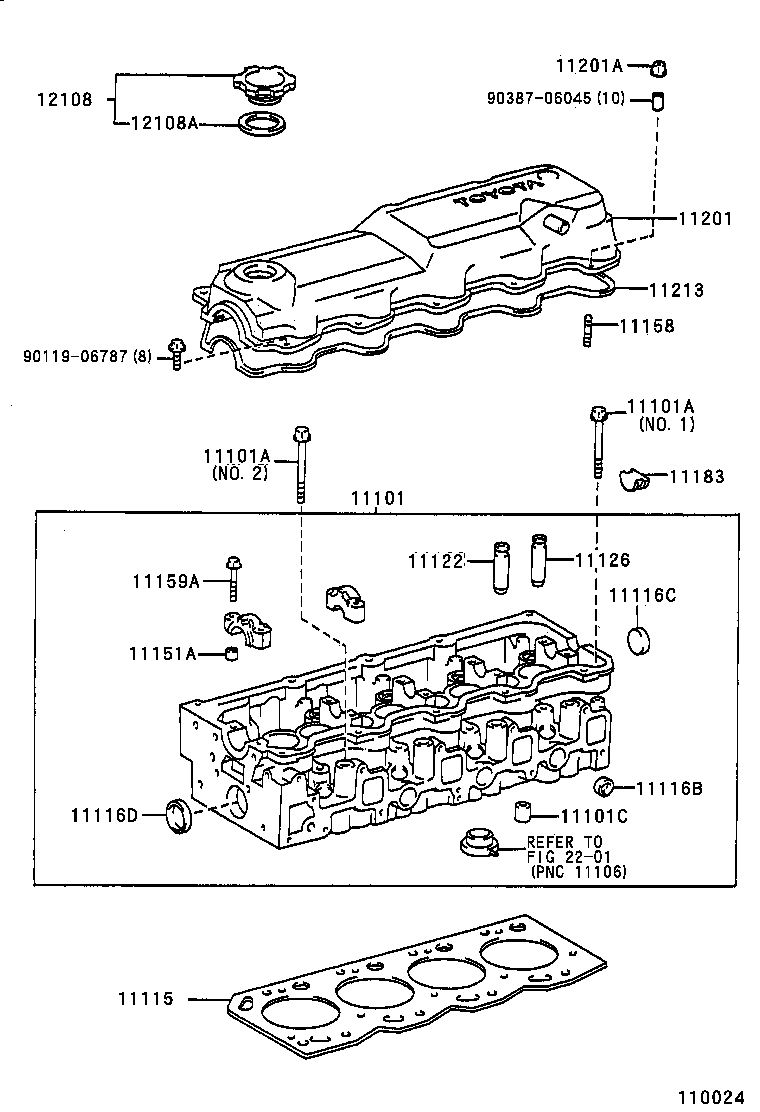  LAND CRUISER 90 |  CYLINDER HEAD