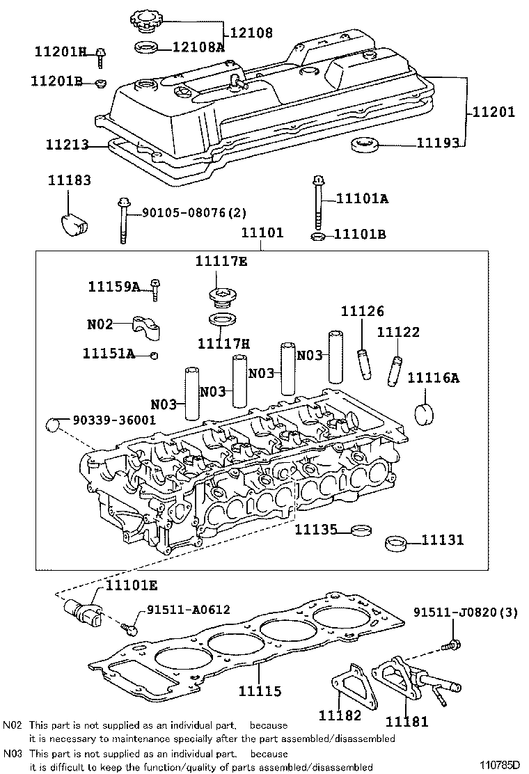  HIACE HIACE S B V |  CYLINDER HEAD