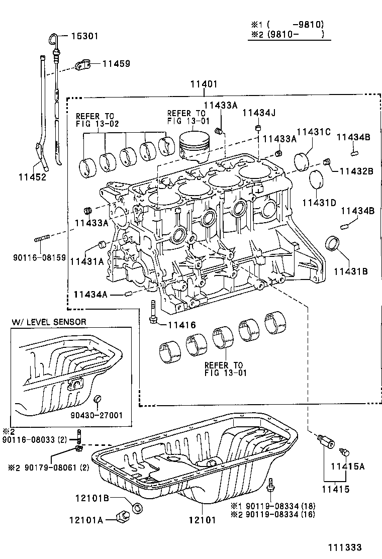  HIACE VAN COMUTER |  CYLINDER BLOCK