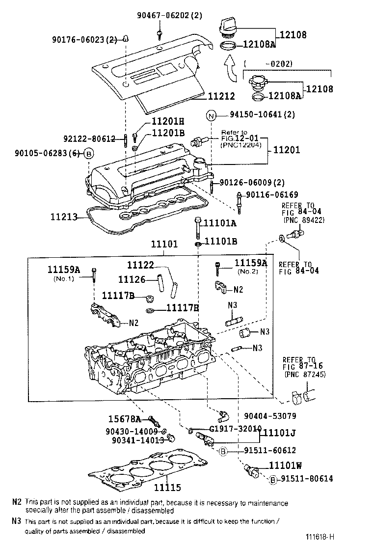  MR2 |  CYLINDER HEAD