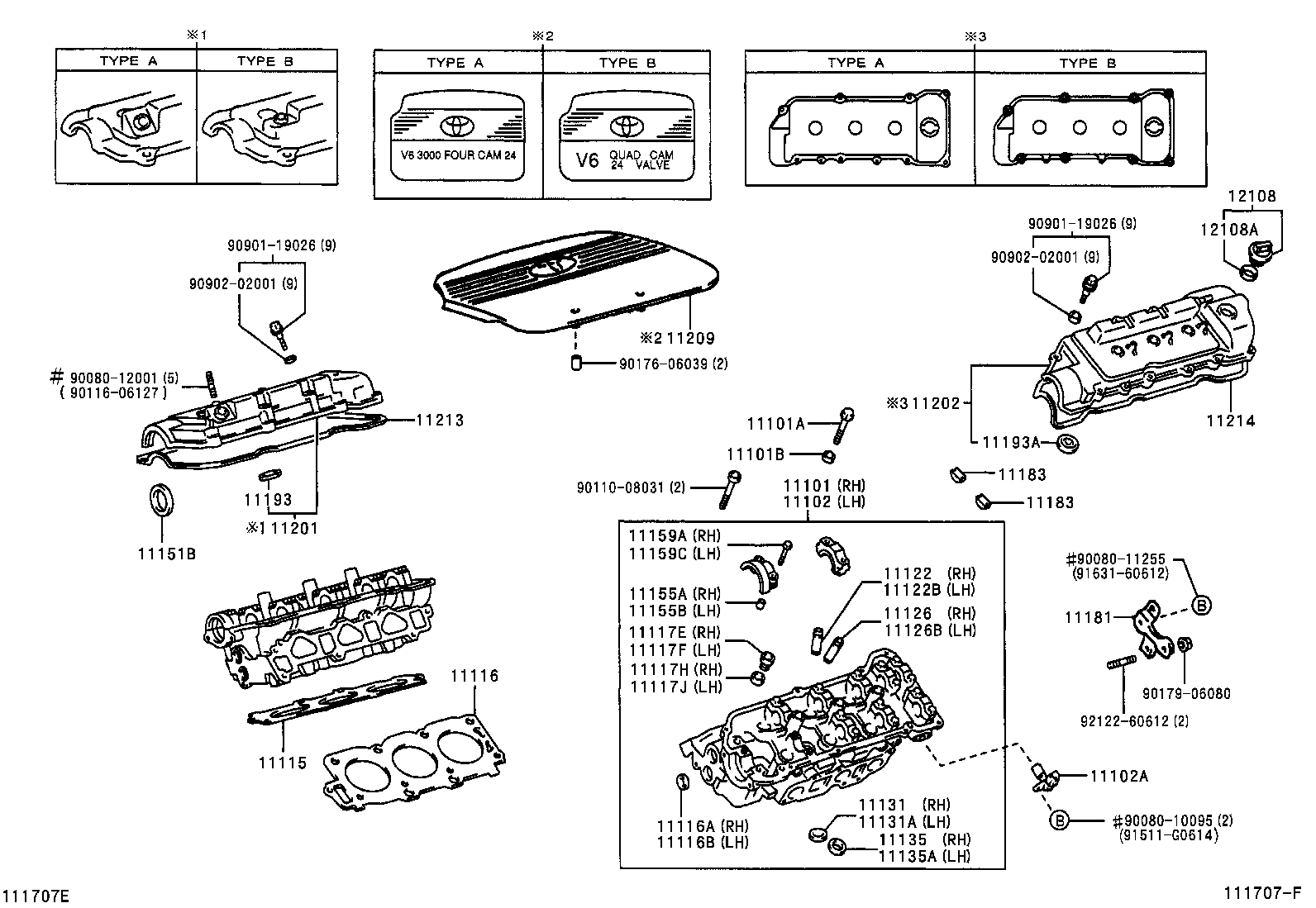  AVALON |  CYLINDER HEAD