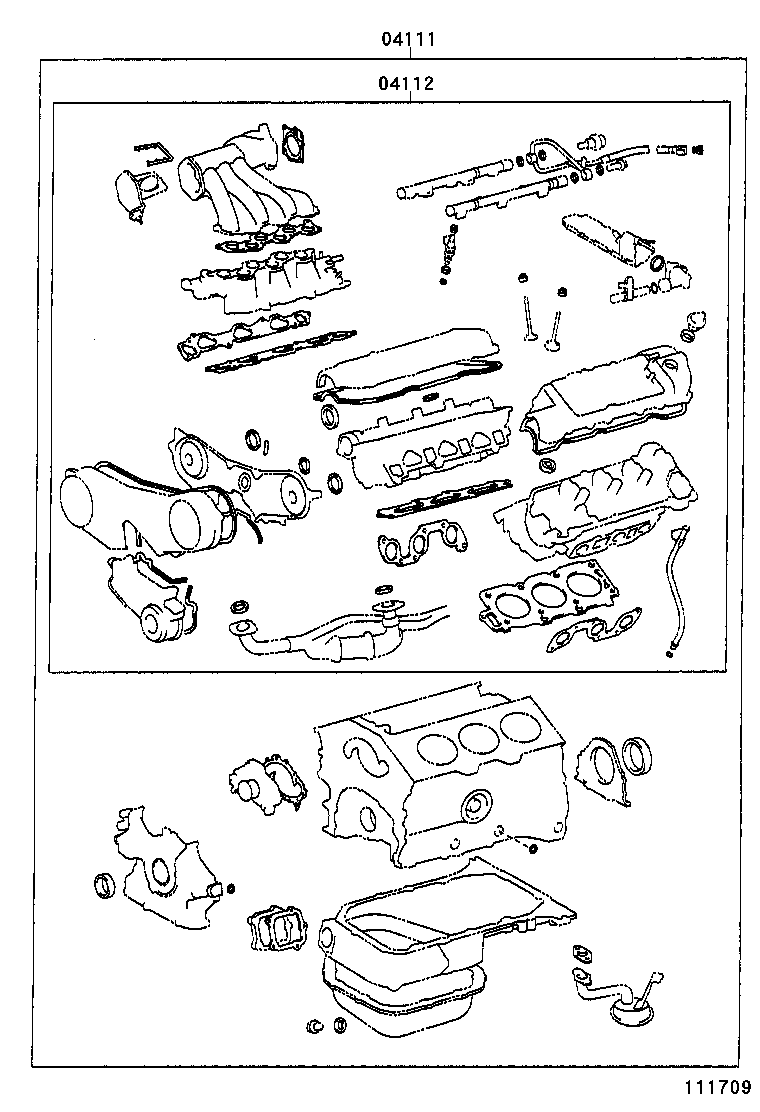  AVALON |  ENGINE OVERHAUL GASKET KIT