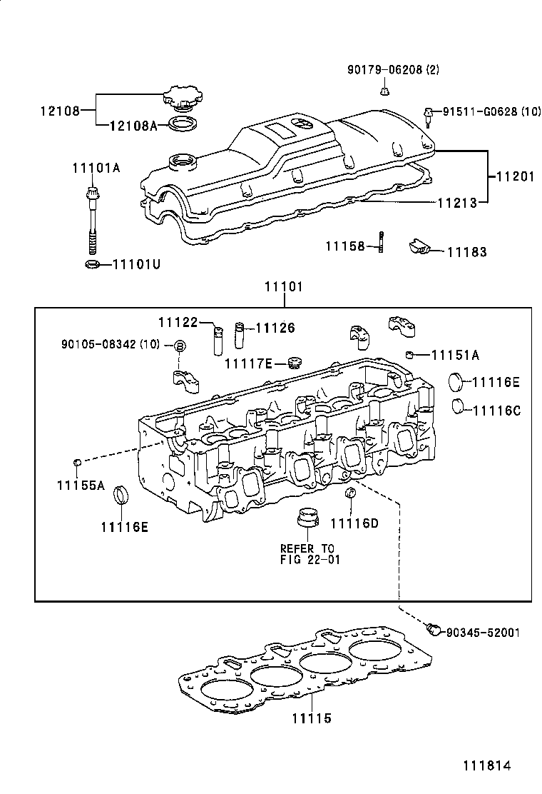  HILUX |  CYLINDER HEAD