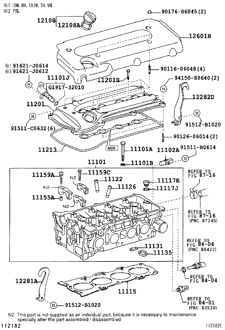  CAMRY |  CYLINDER HEAD