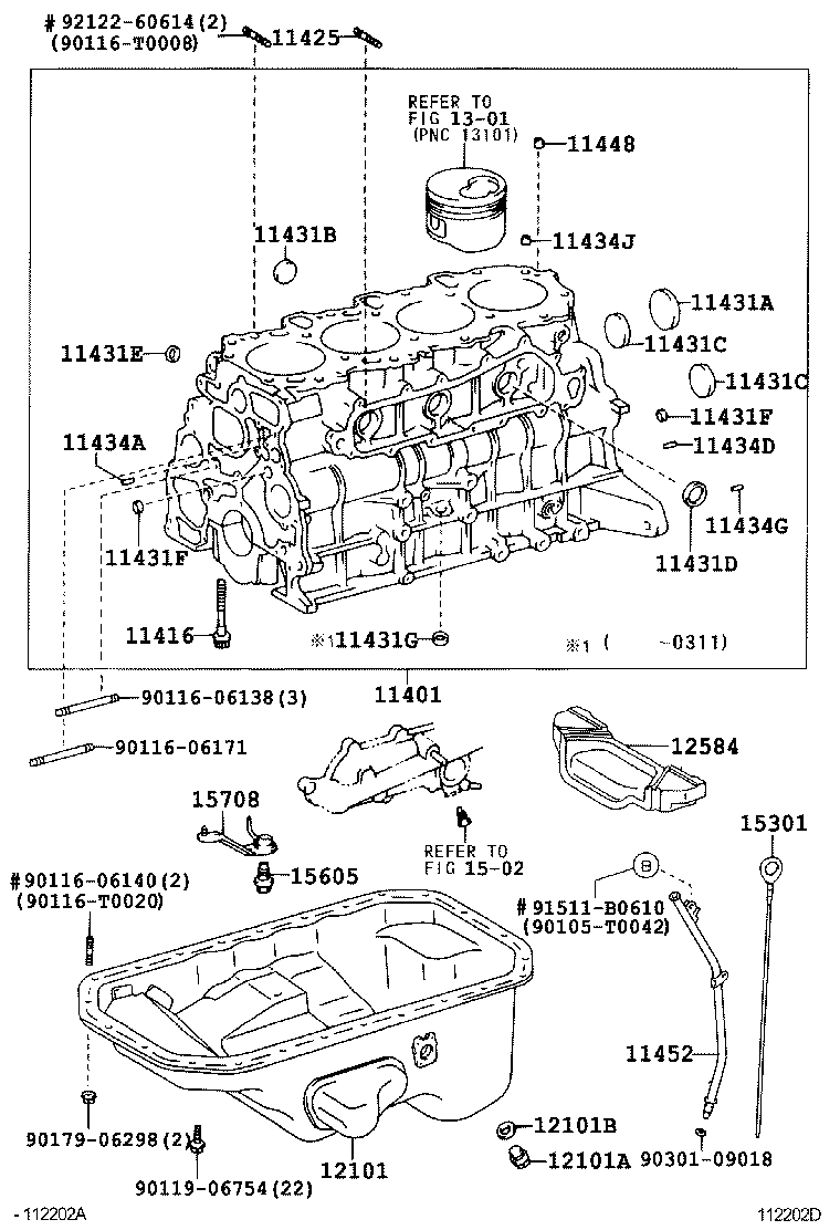  HILUX |  CYLINDER BLOCK